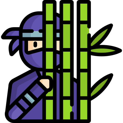 Icon represents steganography.