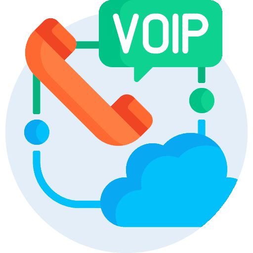 Hosted VoIP icon.