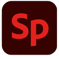 Adobe Spark logo.