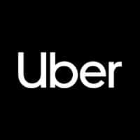 Uber logo.