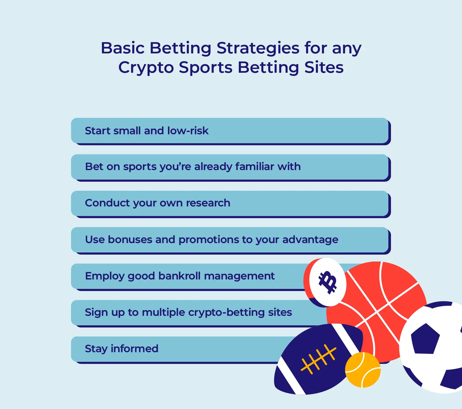 infographic outlining most popular betting strategies 
