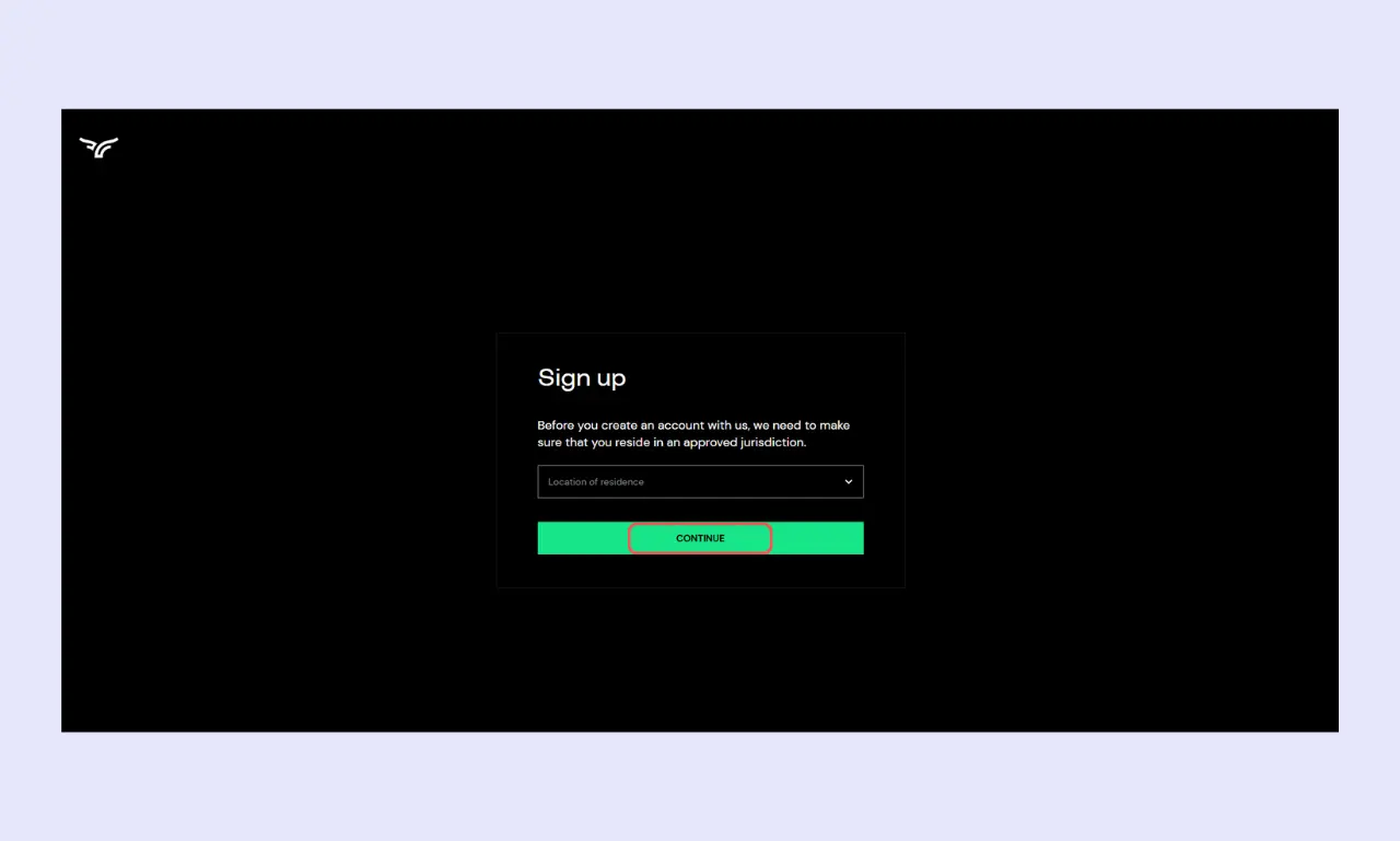 Bullish Global SignUp