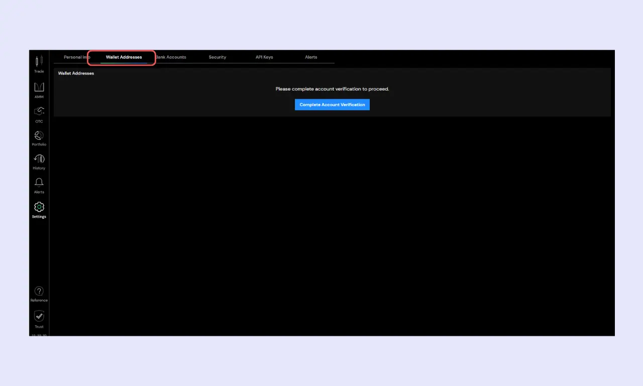 Bullish Global Wallet Address