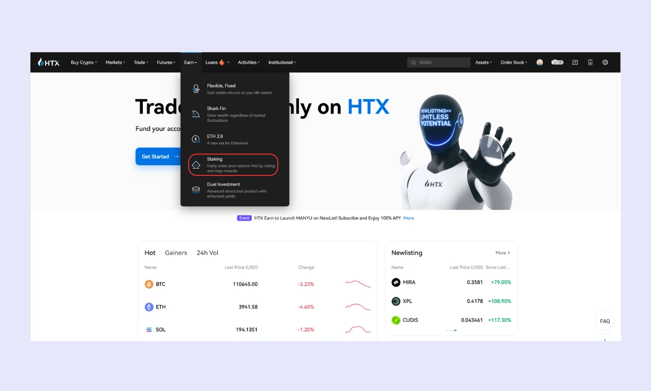 HTX Earn