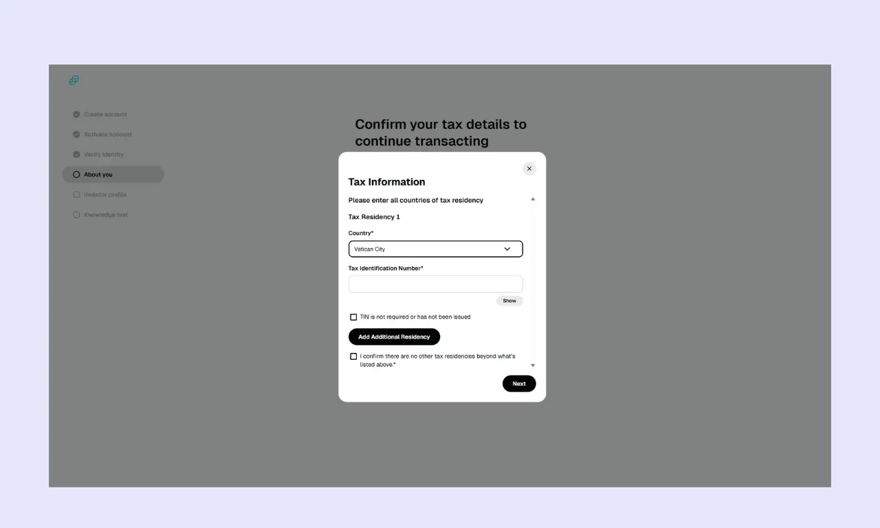 Gemini Exchange Tax