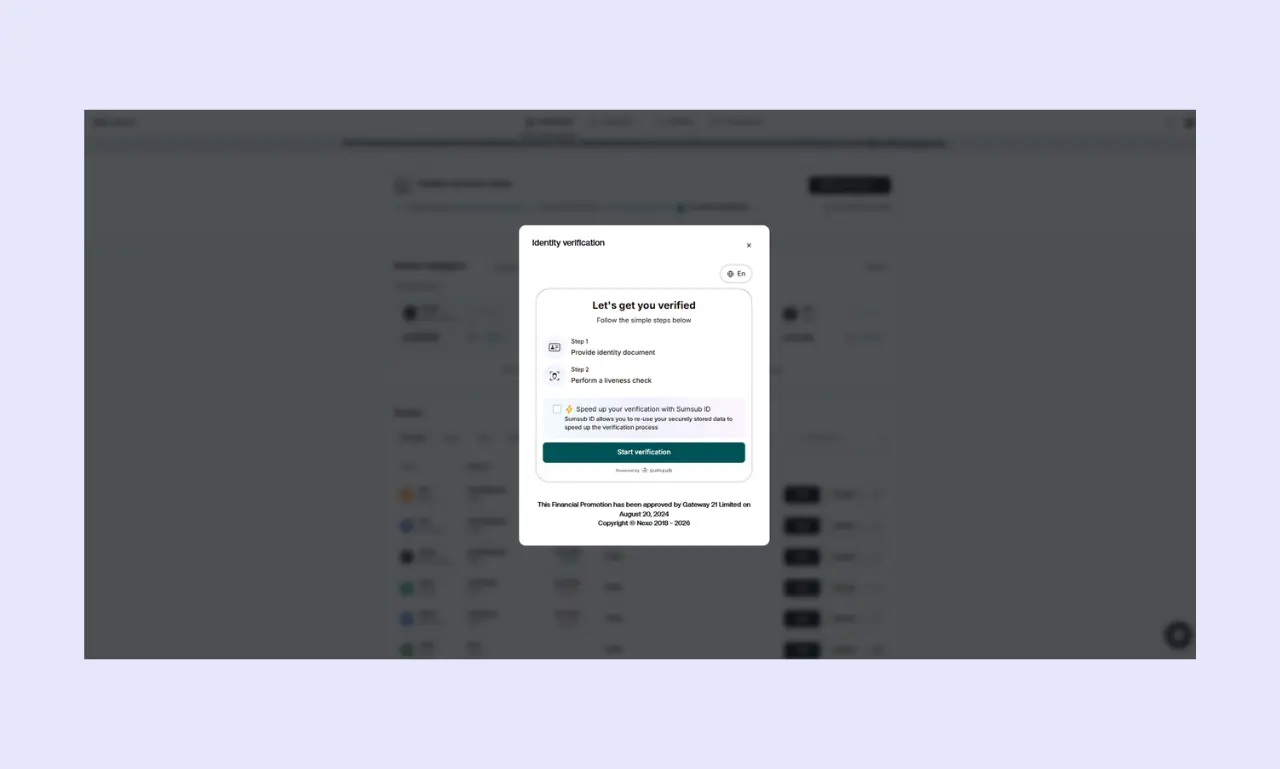 Verify Your Identity