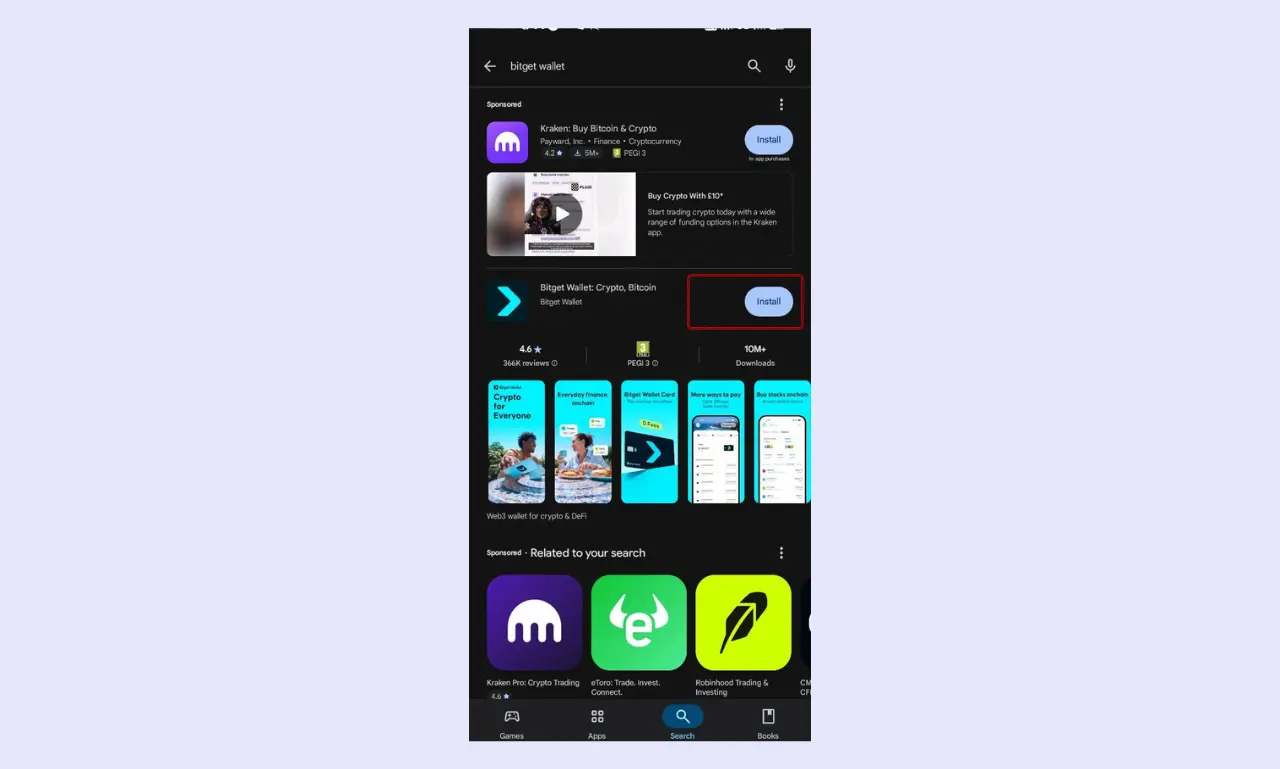 Download The Bitget Wallet App