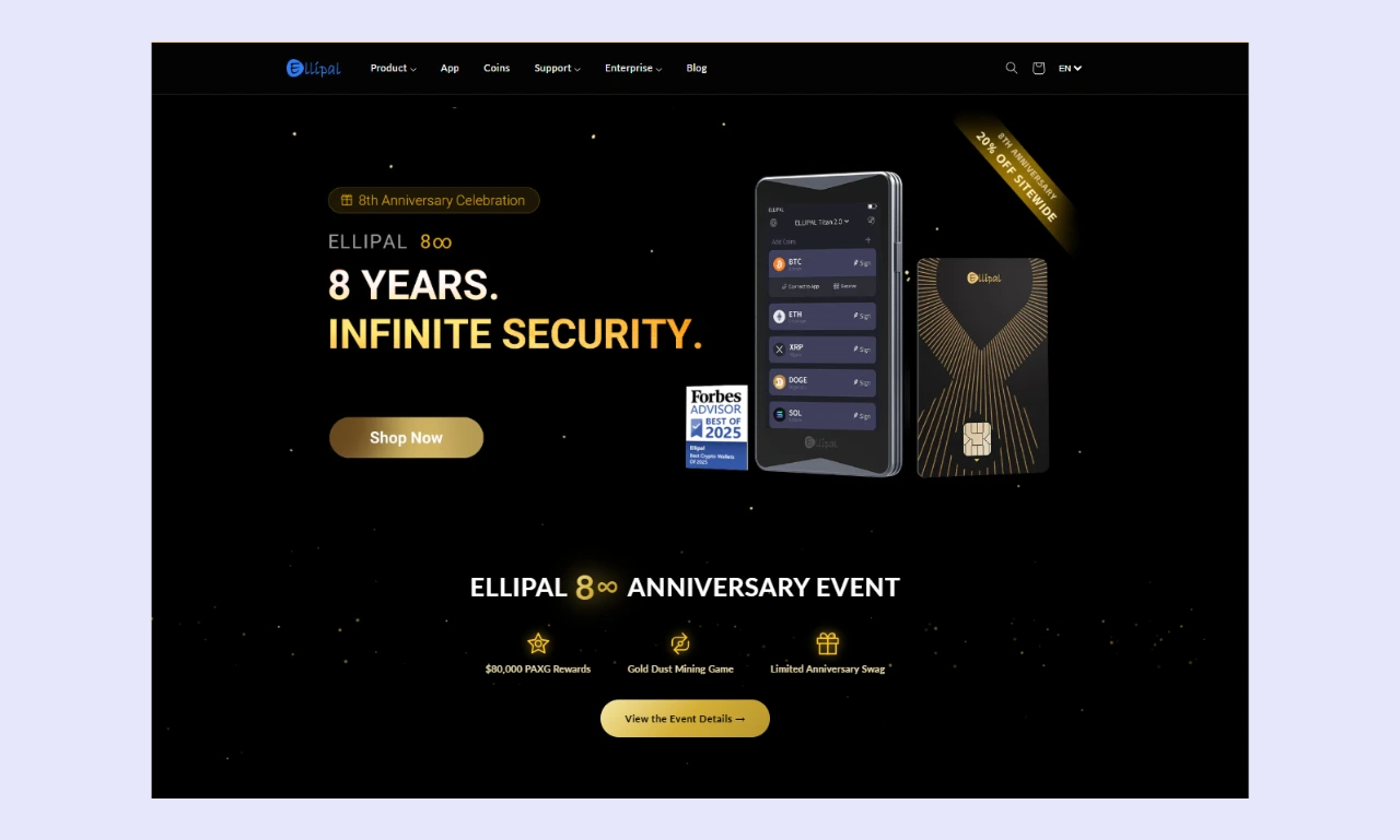 Ellipal Wallet app