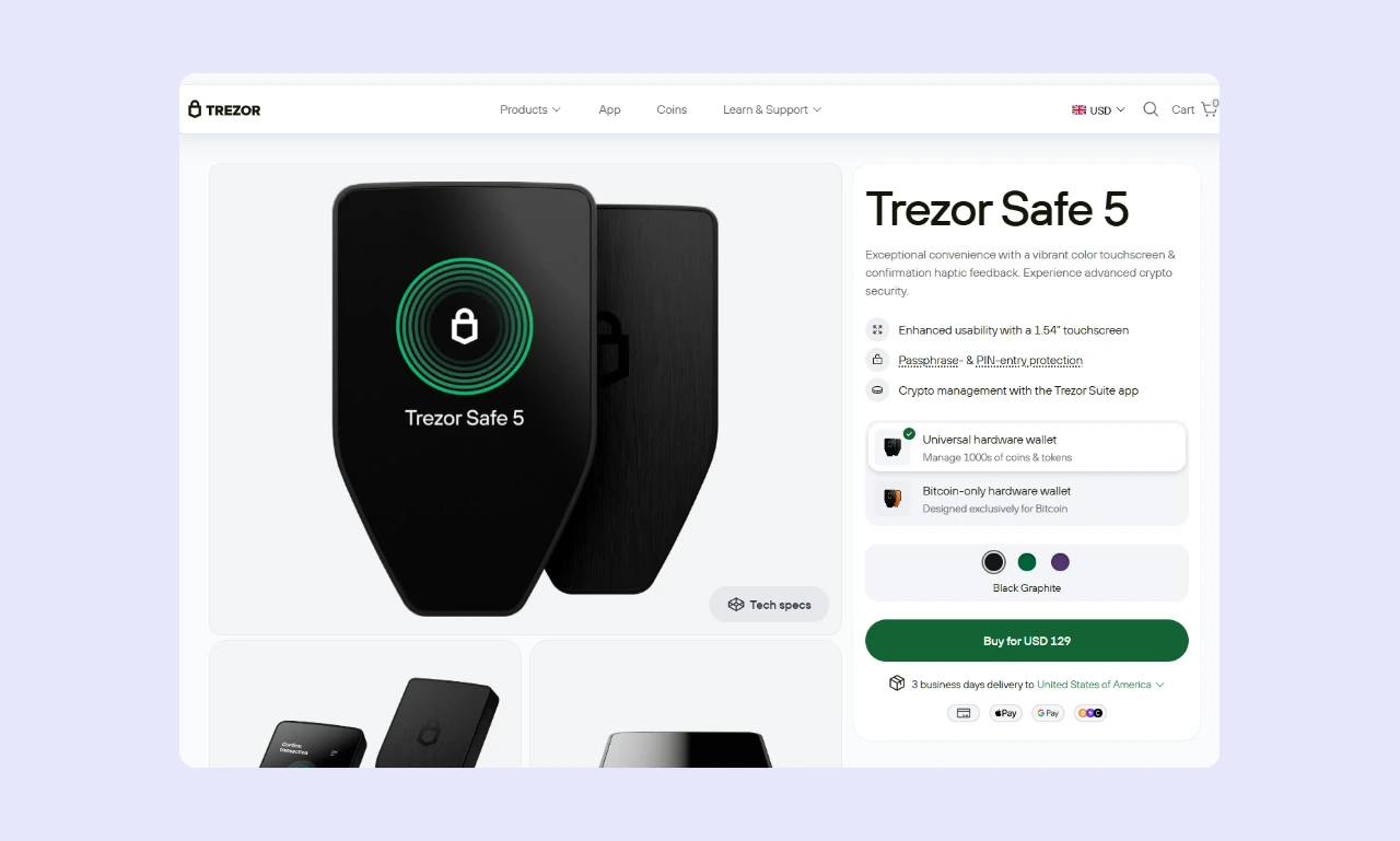 Trezor Safe 5