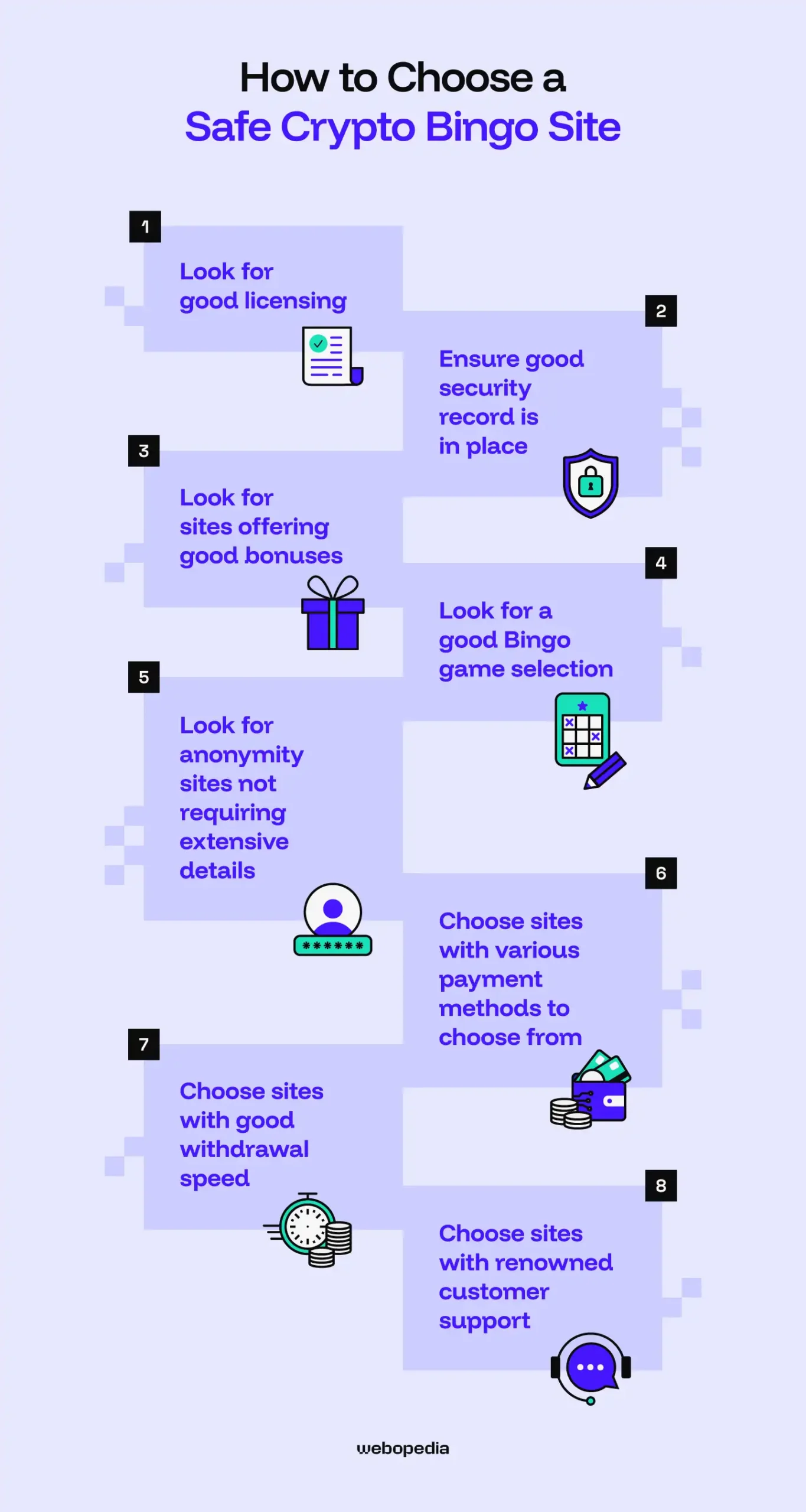 How to choose a safe crypto bingo site? - Webopedia.com
