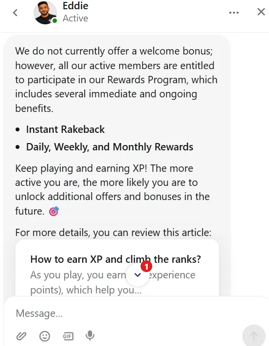 Thrill casino bonuses
