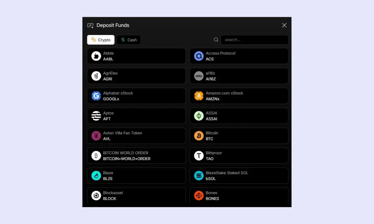 Cube Exchange Deposit