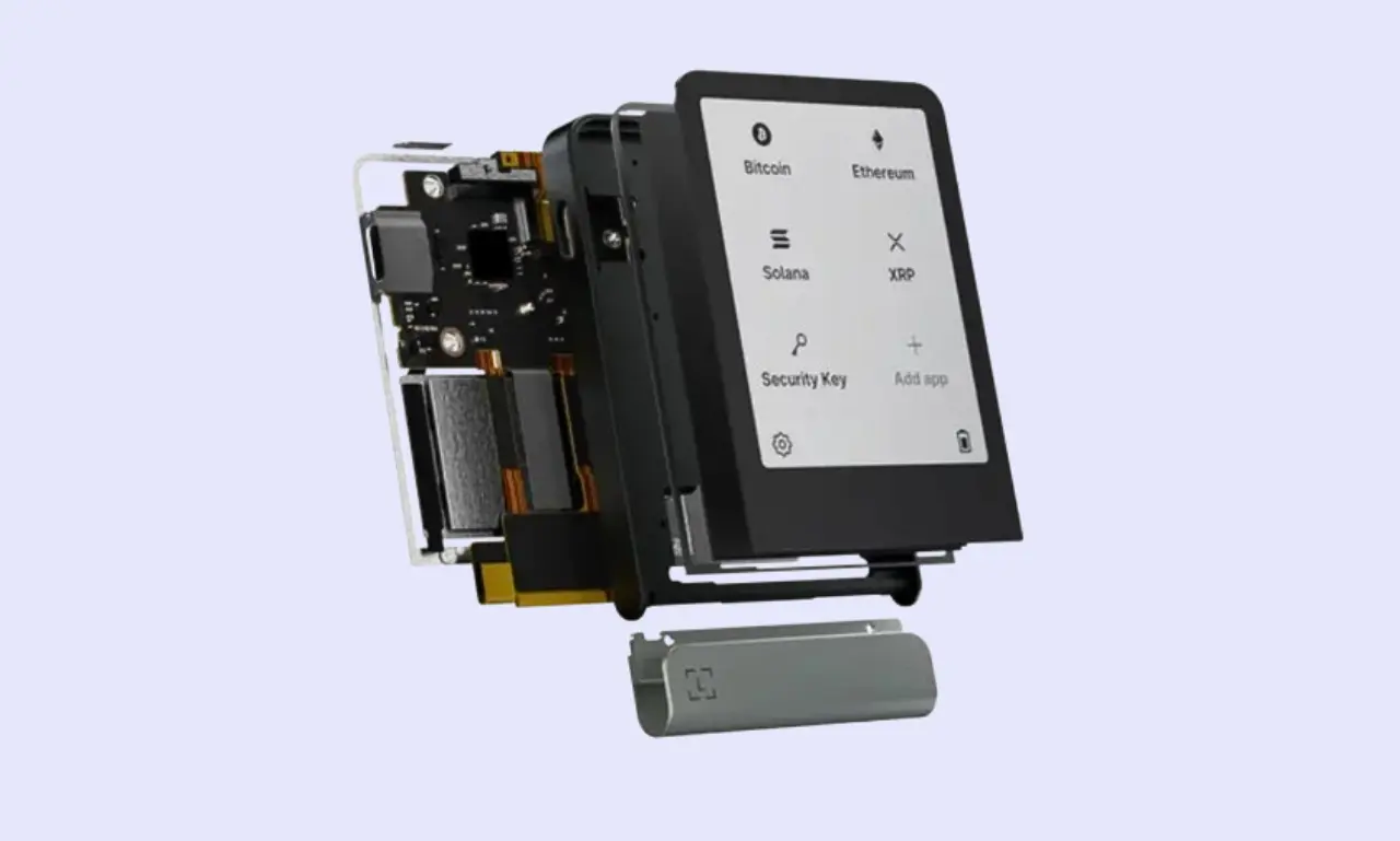 Ledger Wallet Flex hardware component