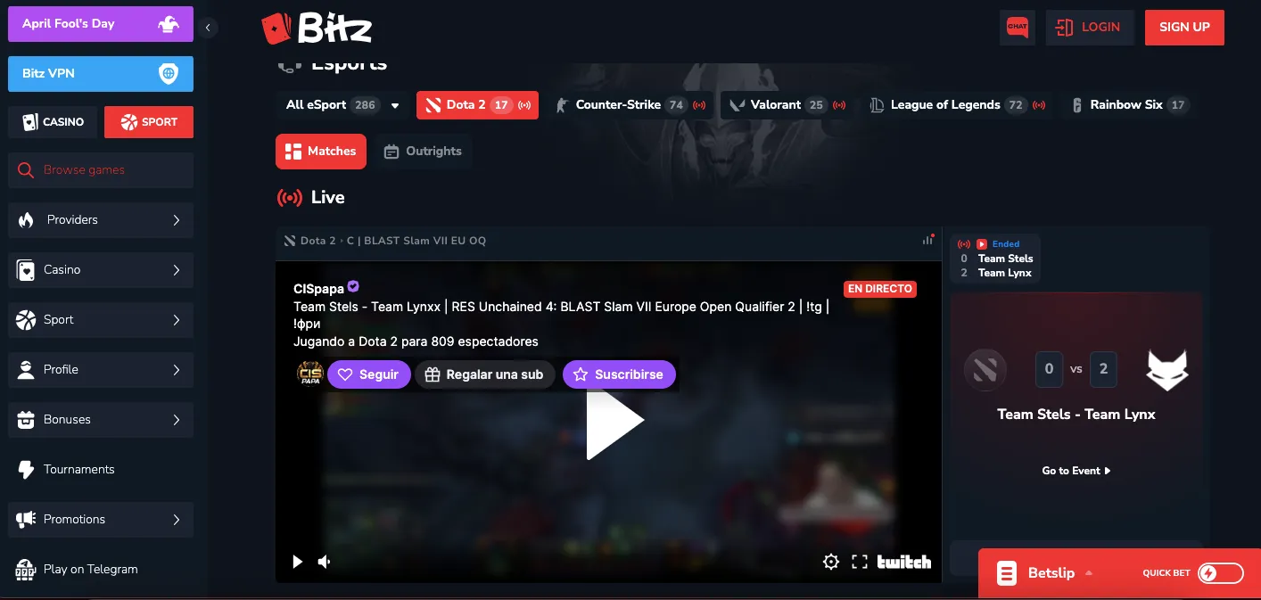 Bitz.io esports