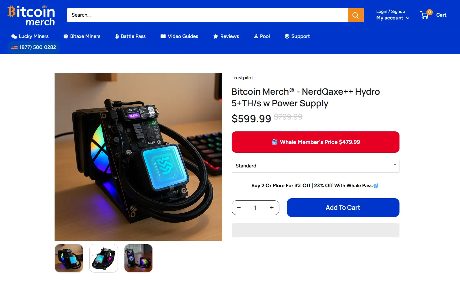 NerdQaxe++ Hydro