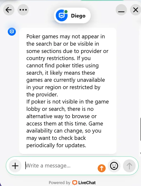 Dailyspins customer support for crypto poker