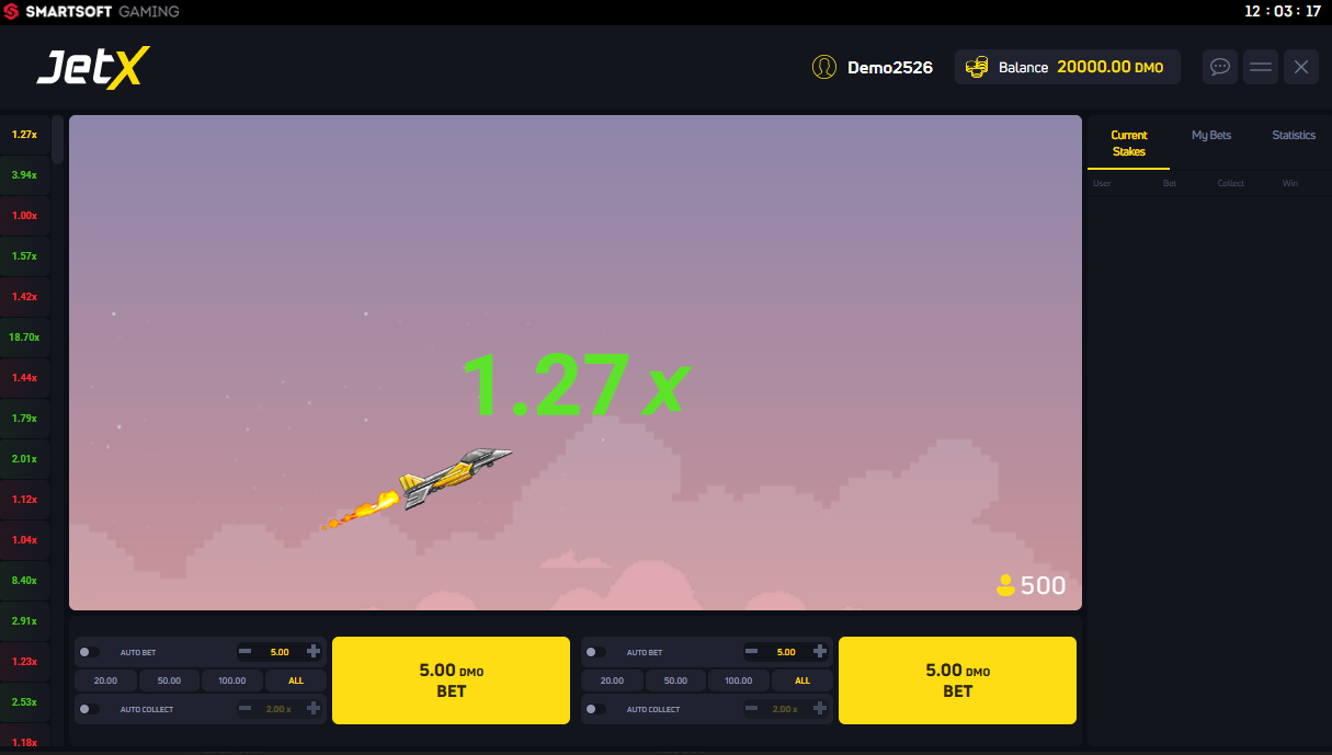 JetX by Smartsoft Gaming