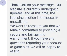 Red Dog casino security