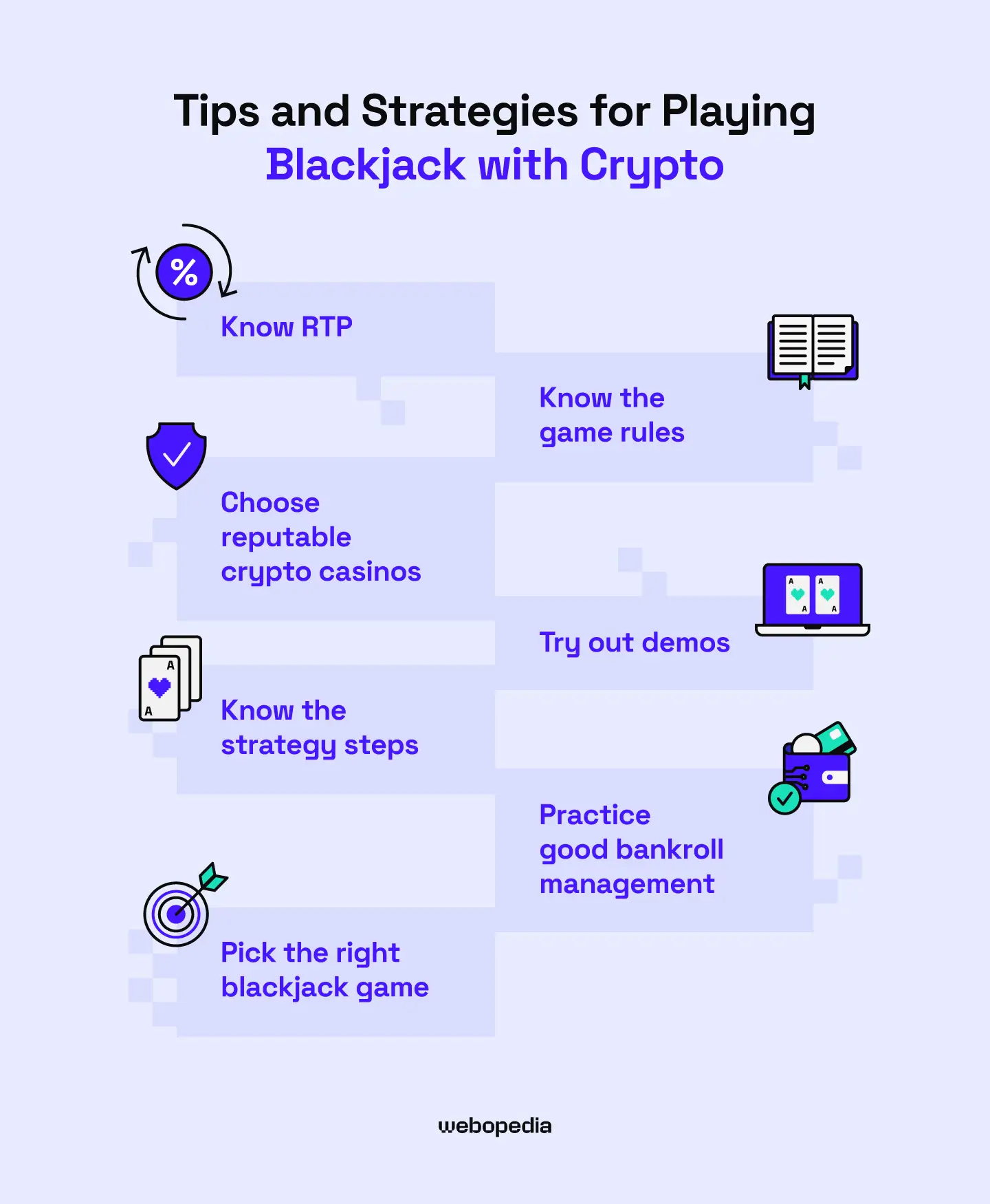 Tips and strategies for playing blackjack with crypto - Webopedia.com