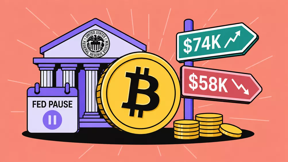 Bitcoin Holds $64K After Fed Pause