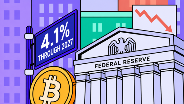 Bitcoin rate cut hopes fade as Fed sees 4.1% rates through 2027