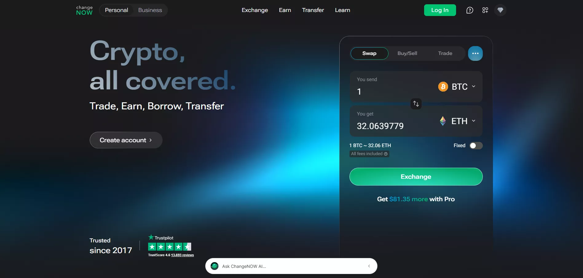 Best Decentralized Exchanges - ChangeNow