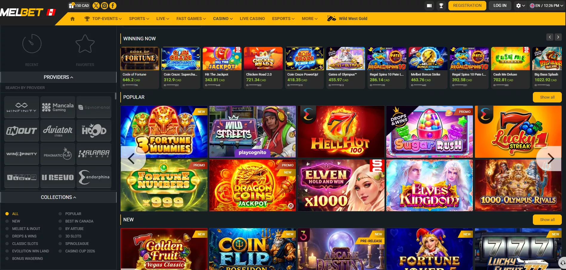 Melbet Review: Casino
