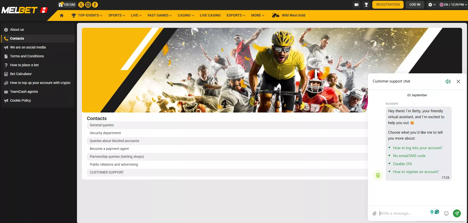 Melbet Review: Customer Support