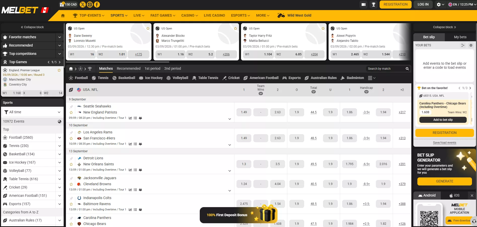 Melbet Review: Sportsbook
